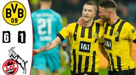 Borussia Dortmund - 1. FC Köln 6-1 Highlights | Bundesliga - 2022/2023