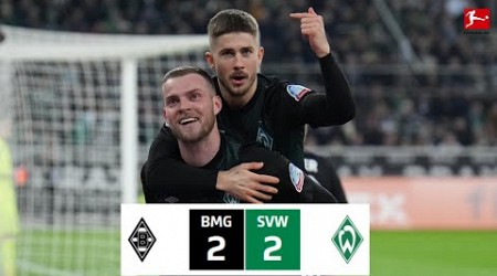 Borussia M&#39;gladbach - SV Werder Bremen | Höhepunkte | Bundesliga 2022/2023