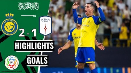 THE GOAT CRISTIANO RONALDO! AL Nassr vs Abha | (2-1) All Goals &amp; Highlights | 18/03/2023