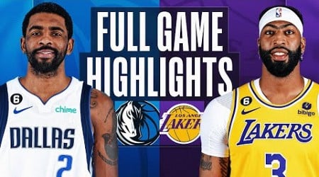 MAVERICKS at LAKERS | FULL GAME HIGHLIGHTS | March 17, 2023