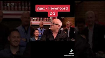 Ajax - Feyenoord 2-3 #voetbal #ajax #feyenoord #eredivisie #lachen #vi #klassieker #renevandergijp