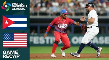 Cuba vs. United States Game Highlights | 2023 World Baseball Classic