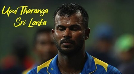 Upul Tharanga of Sri Lanka looks Happy after Wining