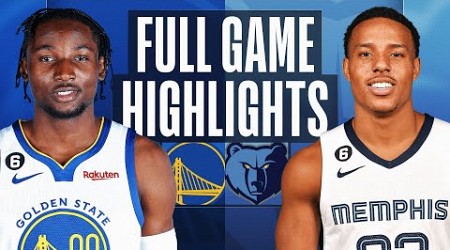 WARRIORS at GRIZZLIES | FULL GAME HIGHLIGHTS | March 18, 2023