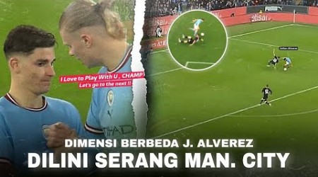 Bayangan Haaland yang Sempurna !!! Melihat Dimensi Berbeda Julian Alvarez Dilini Serang Man City