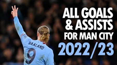 Erling Haaland - All Goals For Manchester City so far - 2022/23