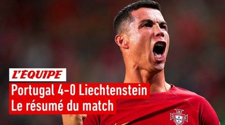 Portugal 4-0 Liechtenstein : un record et un doublé pour Cristiano Ronaldo