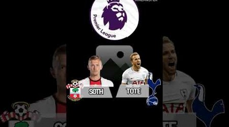 Southampton v Tottenham Hotspur | premiere league #shorts