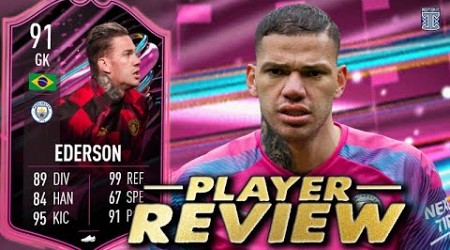 91 FUT BALLERS EDERSON PLAYER REVIEW! SBC PLAYER - EDERSON MAN CITY - FIFA 23 Ultimate Team