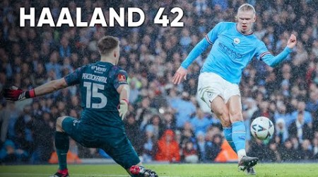 All 42 Erling Haaland Goals 2022/23 So Far | Manchester City