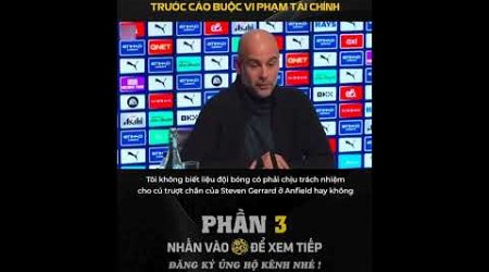 PEP GUARDIOLA VÀ BÊ BỐI VI PHẠM TÀI CHÍNH CỦA MAN CITY