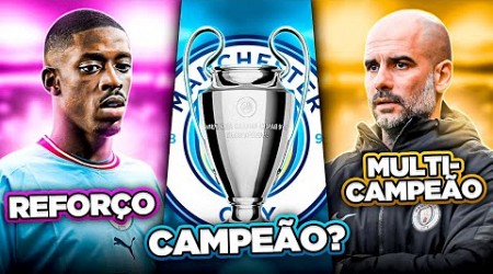 Simulei o MANCHESTER CITY 10 ANOS no FUTURO! Ganhou a CHAMPIONS? 