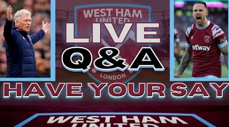 @westhamunited | Should Danny Ings Start Vs Southampton | Judgment Week For Moyes 