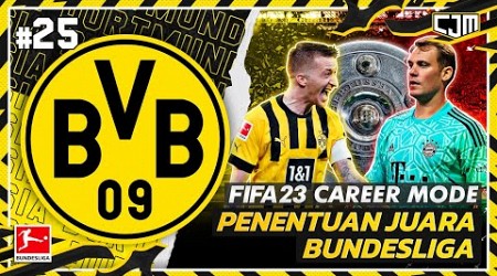 FIFA 23 BVB Career Mode | Final Bundesliga! Borussia Dortmund vs Bayern Munich #25