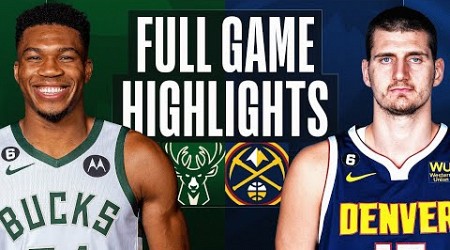 BUCKS at NUGGETS | FULL GAME HIGHLIGHTS | March 25, 2023