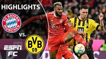 Bayern Munich vs. Borussia Dortmund | Bundesliga Highlights | ESPN FC