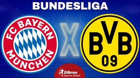 BAYERN DE MUNIQUE X BORUSSIA DORTMUND AO VIVO | BUNDESLIGA - RODADA 26 | NARRAÇÃO