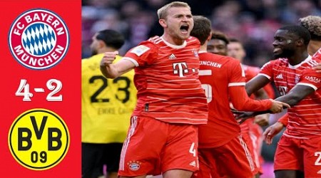 Bayern Munich vs Borussia Dortmund 4-2 Highlights Goals | Bundesliga 2023 | Tuchel Debut wtih Win! 