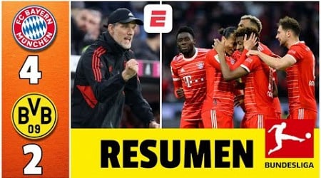 Bayern Munich aplastó al Borussia Dortmund por 4-2 y Tuchel comenzó su era con triunfo | Bundesliga