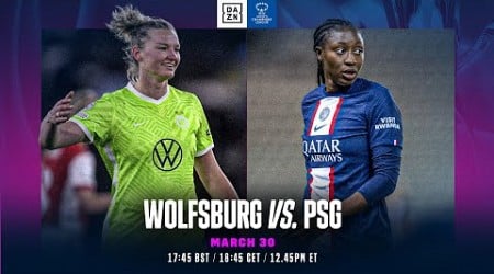 Wolfsburg - PSG | UEFA Women’s Champions League Viertelfinalrückspiel Ganzes Spiel