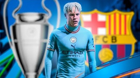 A GRANDE FINAL DA CHAMPIONS!!! CITY vs BARCELONA - MEU JOGADOR FIFA 23