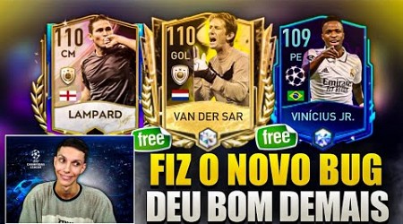 COMO FAZER NOVO BUG DO EVENTO UCL