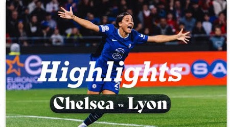 Highlights | CHELSEA VS. LYON | UEFA WOMEN&#39;S CHAMPIONS LEAGUE 2022-23 QUARTERFINAL SECOND LEG