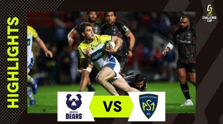 Highlights - Bristol Bears v ASM Clermont Auvergne Round of 16 | EPCR Challenge Cup 2022/23