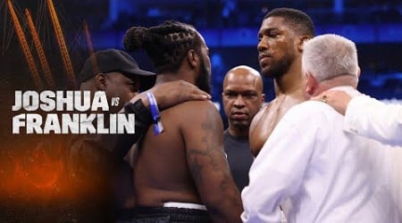 AJ IS BACK | Anthony Joshua vs. Jermaine Franklin Fight Highlights