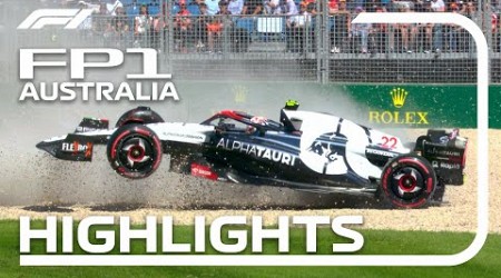 FP1 Highlights | 2023 Australian Grand Prix