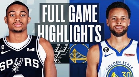 SPURS at WARRIORS | FULL GAME HIGHLIGHTS | March 31, 2023