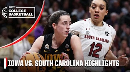 Iowa Hawkeyes vs. South Carolina Gamecocks | NCAA Women&#39;s Final Four | Full Game Highlights