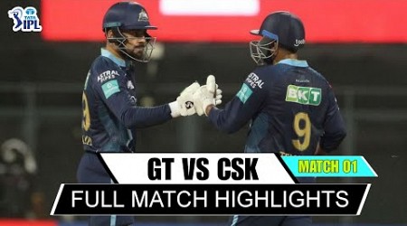 Chennai Super Kings vs Gujarat Titans IPL 2023 Highlights | CSK vs GT IPL 2023 Match 01 Highlights