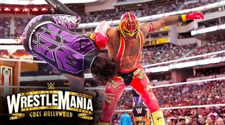 Rey Mysterio vs. Dominik Mysterio: WrestleMania 39 Saturday Highlights