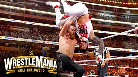 Usos vs. Zayn &amp; Owens – WWE Undisputed Tag Team Championship: WrestleMania 39 Saturday Highlights