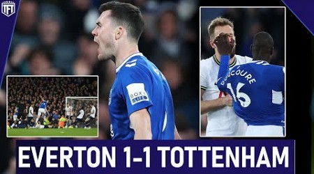 Tottenham BOTTLE IT! Doucoure RED CARD! Everton 1-1 Tottenham Highlights