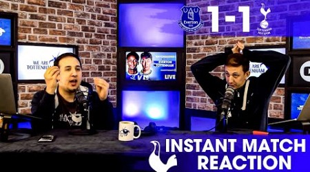 IT WAS NEVER CONTE!!! Everton 1-1 Tottenham [INSTANT MATCH REACTION]