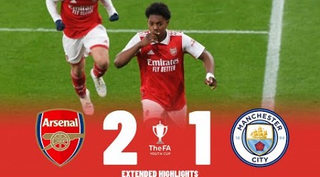 Arsenal vs Manchester City | Highlights | U18 FA Youth Cup Semi Final 04-04-2023