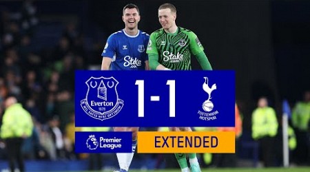 EXTENDED HIGHLIGHTS: EVERTON 1-1 TOTTENHAM