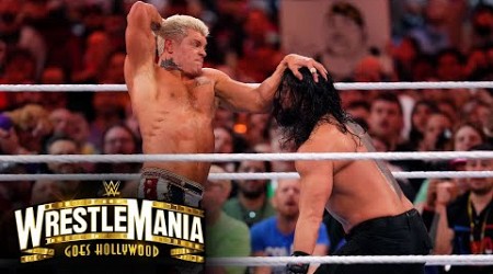 Roman Reigns vs. Cody Rhodes - WWE Universal Championship Match: WrestleMania 39 Sunday Highlights