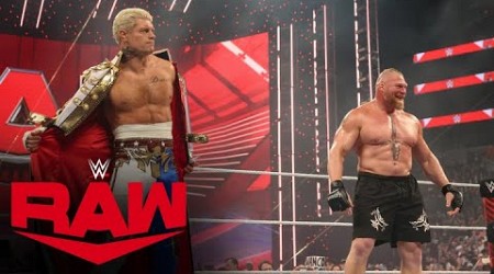 The entire Cody Rhodes-Brock Lesnar-Roman Reigns saga: Raw highlights, April 3, 2023