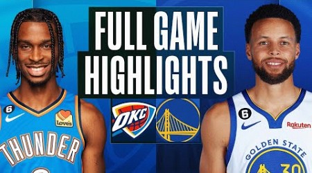 THUNDER at WARRIORS | FULL GAME HIGHLIGHTS | April 4, 2023