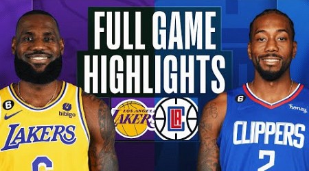 LAKERS at CLIPPERS | FULL GAME HIGHLIGHTS | April 5, 2023