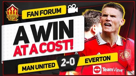 BACK TO WINNING WAYS! Manchester United 2-0 Everton | LIVE Fan Forum