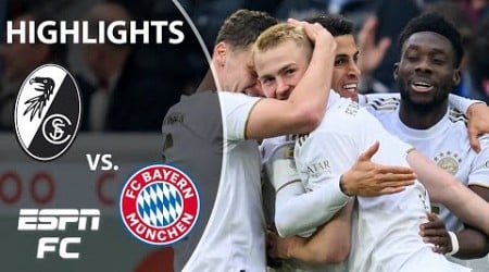 SC Freiburg vs. Bayern Munich | Bundesliga Highlights | ESPN FC