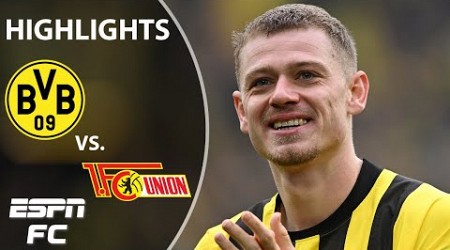 Borussia Dortmund vs. FC Union Berlin | Bundesliga Highlights | ESPN FC