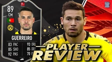 89 GUERREIRO BUNDESLIGA PLAYER OF THE MONTH PLAYER REVIEW - POTM GUERREIRO - FIFA 23 ULTIMATE TEAM