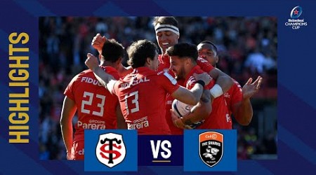 Highlights - Stade Toulousain v Cell C Sharks Quarter-final│Heineken Champions Cup 2022/23