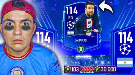 EL VIDEO ACABA CUANDO SALGA MESSI &quot;CHAMPIONS LEAGUE&quot; en FIFA MOBILE 