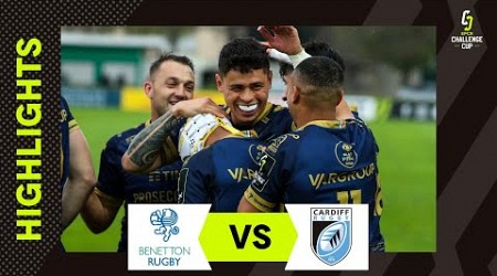 Highlights - Benetton Rugby v Cardiff Rugby Quarter-final | EPCR Challenge Cup 2022/23